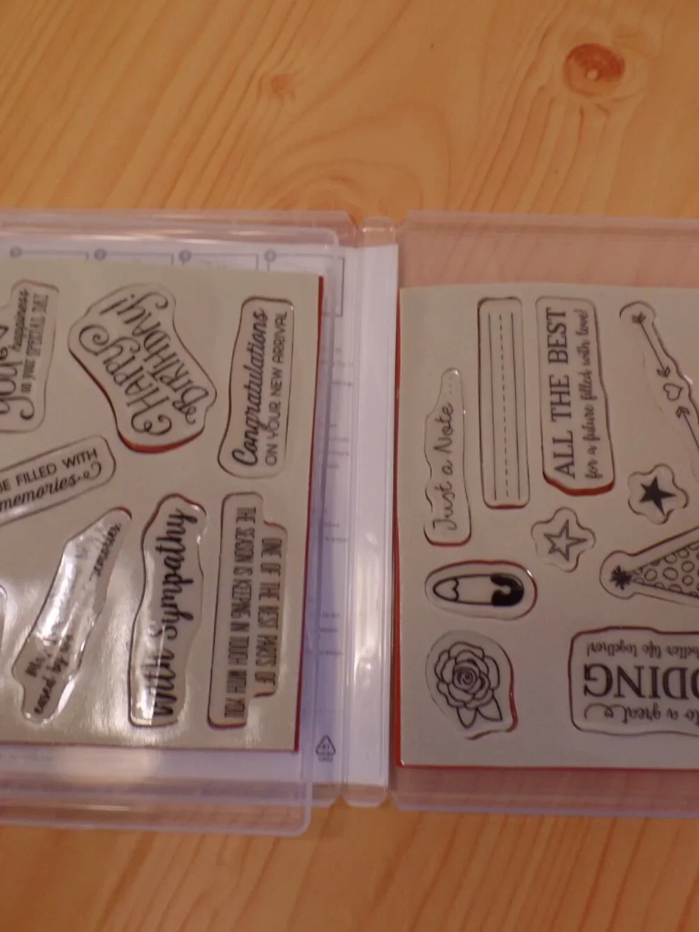 Stampin' UP! BETTER TOGETHER (1 &2) Stamp Set birthday wedding baby Christmas